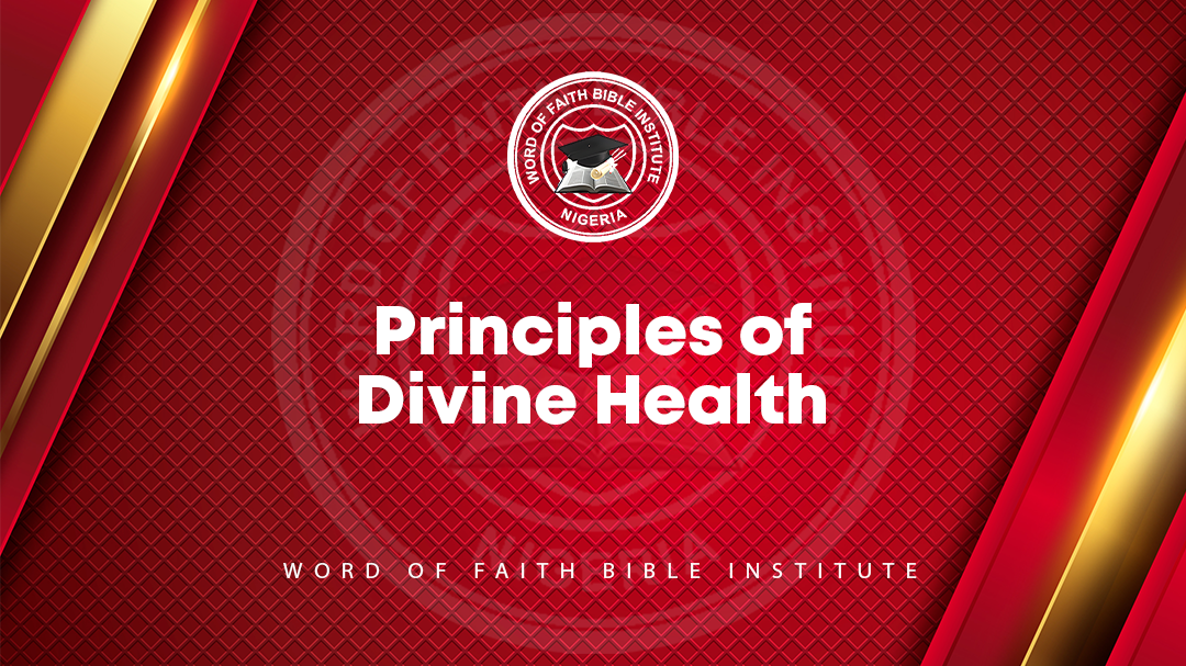 Principles of Divine Health